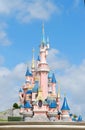 Eurodisney castle Royalty Free Stock Photo