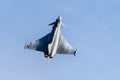 Eurofighter Typhoone Jet fighter aircraft taking off Royalty Free Stock Photo