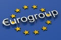 Eurogroup concept Royalty Free Stock Photo