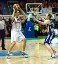 EuroLeague Women 2009-2010. Royalty Free Stock Photo