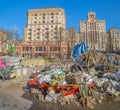 Euromaidan revolution in Kiev Royalty Free Stock Photo