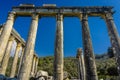 Euromus or Euromos Ancient City. Temple of Zeus Lepsinos. Milas, Mugla, Turkey. Kyromos, Hyromos