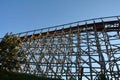 Europa Park, Rust, Germany, April 20th 2022 - Roller coaster in the amusement park