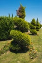 Europa park in Torrejon de Ardoz, Madrid, Spain. Its an urban park where are represented with scaled monuments the most famous