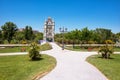 Europa park in Torrejon de Ardoz, Madrid, Spain. Its an urban park where are represented with scaled monuments