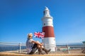 Europa Point Lighthouse Gibraltar Royalty Free Stock Photo