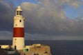 Europa Point Lighthouse, Gibraltar Royalty Free Stock Photo