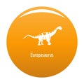 Europasaurus icon orange