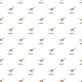 Europasaurus pattern seamless vector