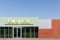 Europcar agency. Europcar is a French car rental company founded in 1949 in Paris