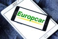 Europcar car rental logo Royalty Free Stock Photo