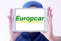 Europcar car rental logo Royalty Free Stock Photo