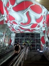 Europe Austria Graz Train Station Surrealism Painting Surreal Mural Dreaming Environment Lobby Entrance Stunning Surrealist