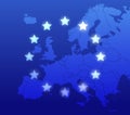 Europe background Royalty Free Stock Photo