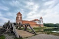 Europe. Belarus. Mir. Mir castle on a summer morning