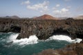 EUROPE CANARY ISLANDS LANZAROTE Royalty Free Stock Photo