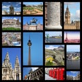 Europe collage Royalty Free Stock Photo