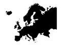 Europe Continent map - world map