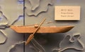Europe Dugout Canoe Macao Ship Model Miniature Boat Education Display History Heritage Navigation Sailor Skill