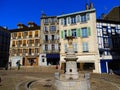 Europe, France, New Aquitaine, PyrÃÂ©nÃÂ©es Atlantiques, Biarritz, Bayonne and Saint Jean de Luz, building Royalty Free Stock Photo