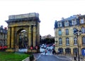 Europe, France, New Aquitaine, Gironde, Bordeaux, Burgundy gate