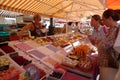 Europe South France Nice CÃÂ´te dÃ¢â¬â¢Azur Cours Saleya Provence Fresh Fruit Flower Farmers Market French Sweet Snack Candied Fruits Royalty Free Stock Photo