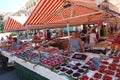 Europe Southern France Nice CÃÂ´te dÃ¢â¬â¢Azur Cours Saleya Provence Fresh Fruits Colorful French Farmers Market Strawberries Berries