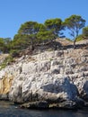 Europe, France, Provence Alpes Cote d`Azur, Bouches du Rhone, Cassis, the creeks Royalty Free Stock Photo