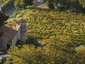 Europe, France, Provence, the Gigondas village. Royalty Free Stock Photo