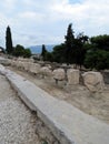 The road to the Acropolis