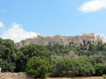 View from below the Acropolis