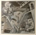 Europe Holland Netherlands Hague 3D Illusionist print making artist MC Escher Museum Palace Escher in Het Paleis