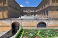 Fountain and garden of Palazzo Pitti, Florence, Italy Royalty Free Stock Photo