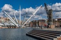 Europe. Italy. Liguria. Genoa. Port Antico. Le Bigo Royalty Free Stock Photo