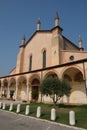 Europe, italy, lombardy, Sanctuary of the Beata Vergine delle Grazie Royalty Free Stock Photo