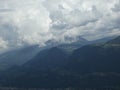 Summit rock panorama landscape of the mountains in south tyrol italy europe