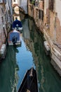 Italy, Venice, a bridge over a river in a city Royalty Free Stock Photo