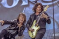 Europe, Joey Tempest and John Norum live concert Royalty Free Stock Photo