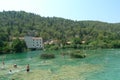 Europe Nature Outdoor Recreation Activities Croatia Krka National Park Waterfall Outing Summer Sunshine Hiking Trail Swim Tour