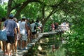 Europe Nature Outdoor Recreation Activities Croatia Krka National Park Waterfall Outing Summer Sunshine Hiking Trail Swim Tour