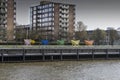 Folded Paper boats made from metal on land. HOLLAND