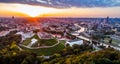 Europe old town Vilnius Royalty Free Stock Photo