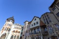 Europe place or courtyard in Komarno, Slovakia Royalty Free Stock Photo