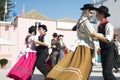 EUROPE PORTUGAL ALGARVE LOULE TRADITIONAL DANCE Royalty Free Stock Photo