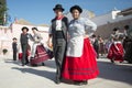EUROPE PORTUGAL ALGARVE LOULE TRADITIONAL DANCE Royalty Free Stock Photo