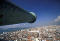 EUROPE PORTUGAL LISBON BAIXA CASTELO Royalty Free Stock Photo