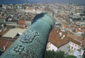 EUROPE PORTUGAL LISBON BAIXA CASTELO Royalty Free Stock Photo