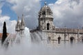 EUROPE PORTUGAL LISBON BELEM JERONIMOS MONASTERY Royalty Free Stock Photo