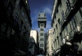 EUROPE PORTUGAL LISBON ELEVADOR DE SANTA JUSTA Royalty Free Stock Photo