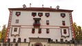 Europe Slovenia, SneÃÂ¾nik castle, facade with windows